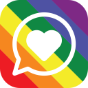 DISCO 🏳️‍🌈 Chat & Namoro Gay – Paquere com gays Icon