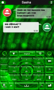 Neon Green GO Keyboard screenshot 1
