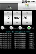 Pointage / Pointeuse screenshot 2