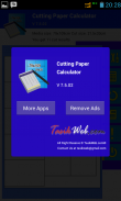 Kalkulator Pemotongan Kertas screenshot 6
