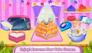 Makeup Cosmetic Cake Box Game screenshot 0