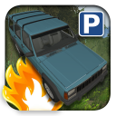 3D Jeep Auto Parkplatz Icon