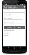 Stock Average Calculator screenshot 2