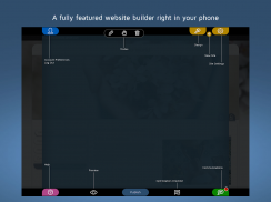 Weboldalkészítő Androidra screenshot 2