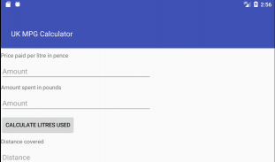 UK MPG Calculator screenshot 3