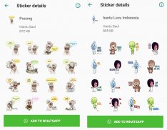 WA Sticker Hantu Gaul for Whatsapp screenshot 3