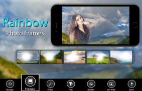 Rainbow Photo Frames - Rain Ph screenshot 1