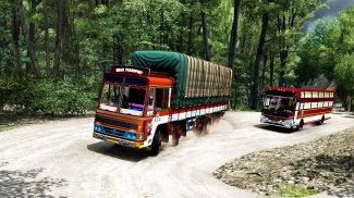 Indian Cargo Truck Driver 3D 2021:New Truck Games screenshot 1