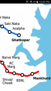 Mumbai Metro Map screenshot 2