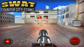 SWAT Sayaç Şehir Strike 3D screenshot 12