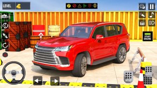 Prado Car Real Parking Game screenshot 1