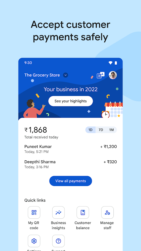 google pay business for iphone