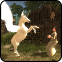 Unicorn Simulator 3D Icon