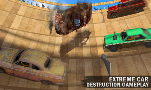 Tod Gut Abriss Derby Stunt Auto Zerstörung 3D screenshot 2