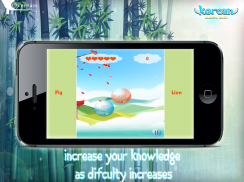 Learn Korean Bubble Bath Game screenshot 9