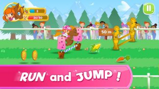 Pony Run : Magic Trails screenshot 4