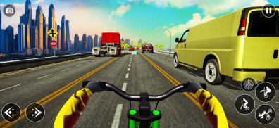 Crazy Traffic Fietser screenshot 2