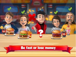 Burger Chef – fast & crazy cooking games screenshot 1