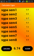 vtu(cbcs) sgpa cgpa % calculator screenshot 3