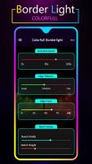 Colorful Border Light : Edge Video Live Wallpaper screenshot 0