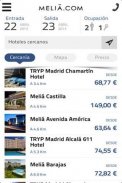Meliá · Room booking, hotels and stays screenshot 0