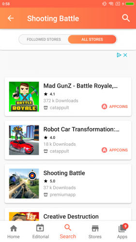 Aptoide Dev screenshot 9