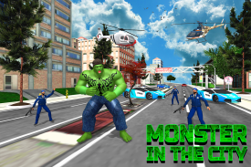 Increíble Ciudad Monster Hero screenshot 2