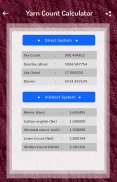 Yarn count and Cost Calculator screenshot 5