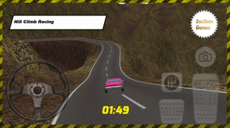 Extreme Pink Hill Climb Racing screenshot 11