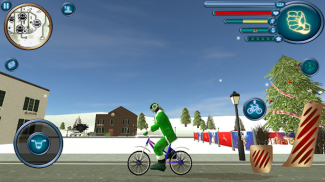 Santa Claus Rope Hero Vice Town Fight Simulator screenshot 1