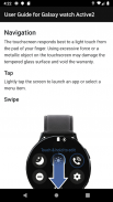 Guide for Galaxy Watch Active screenshot 2