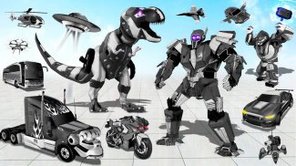 Dino Car Robot Transform Games screenshot 5