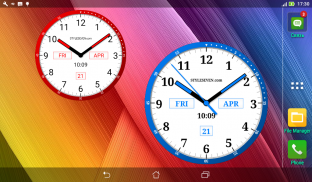 Color Analog Clock-7 screenshot 4