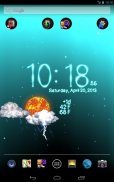 Weather Clock Live Wallpaper screenshot 11