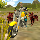 Zombie Escape : Bike Racing Icon