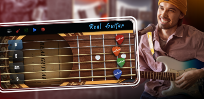 Real Guitar: играть на гитаре