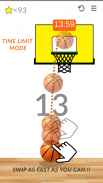 Basketball Swipe Star Sniper | Simulator Game screenshot 3