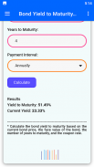 Yield to Maturity Calculator screenshot 9