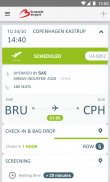 Brussels Airport Flightplanner screenshot 1