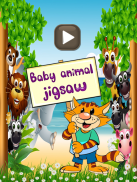 Animals Puzzle for Kids - Shape & Numbers Learning screenshot 0