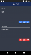 Hex to Text Converter screenshot 0
