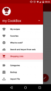 my CookBox - Cookbook screenshot 2