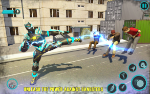 Flying Panther Robot Hero Game screenshot 2