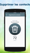 Supprimer tous contacts screenshot 1