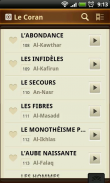 Le Coran gratuite. Audio Texte screenshot 1