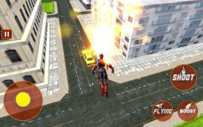 Grand City Simulation Flying Superhero screenshot 1