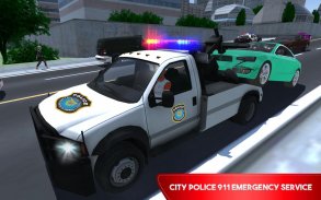 Tow Truck Driving Simulator 2017: Emergency Rescue screenshot 0