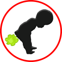 Child Dance Farting Says 3D Icon