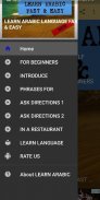 LEARN ARABIC LANGUAGE FAST&EASY screenshot 0