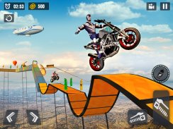 Superhero GT Bike Racing Stunt screenshot 3